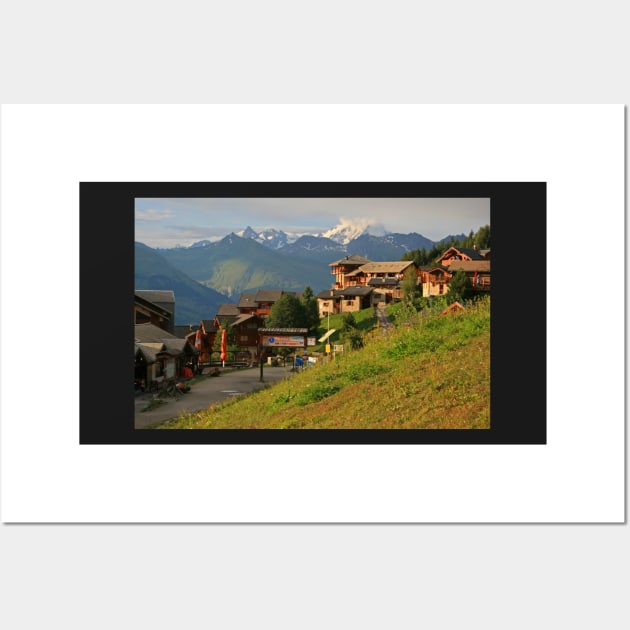 Mont Blanc from Vallandry Wall Art by RedHillDigital